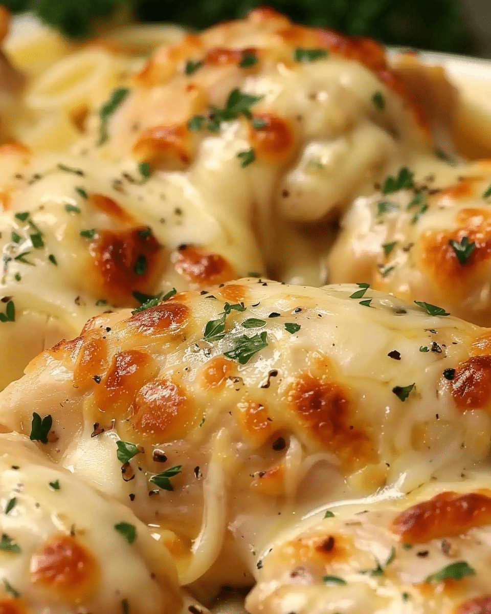Slow Cooker Cheesy Mozzarella Chicken