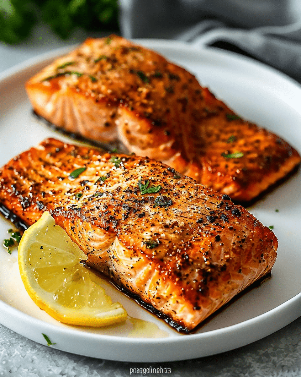 Air Fryer Salmon