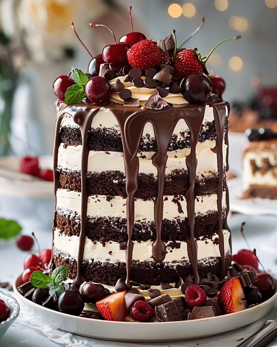 Chocolate Forest Layer Cake