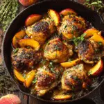 Chicken with Peaches – Quick, Flavorful, Amazing One-Pan