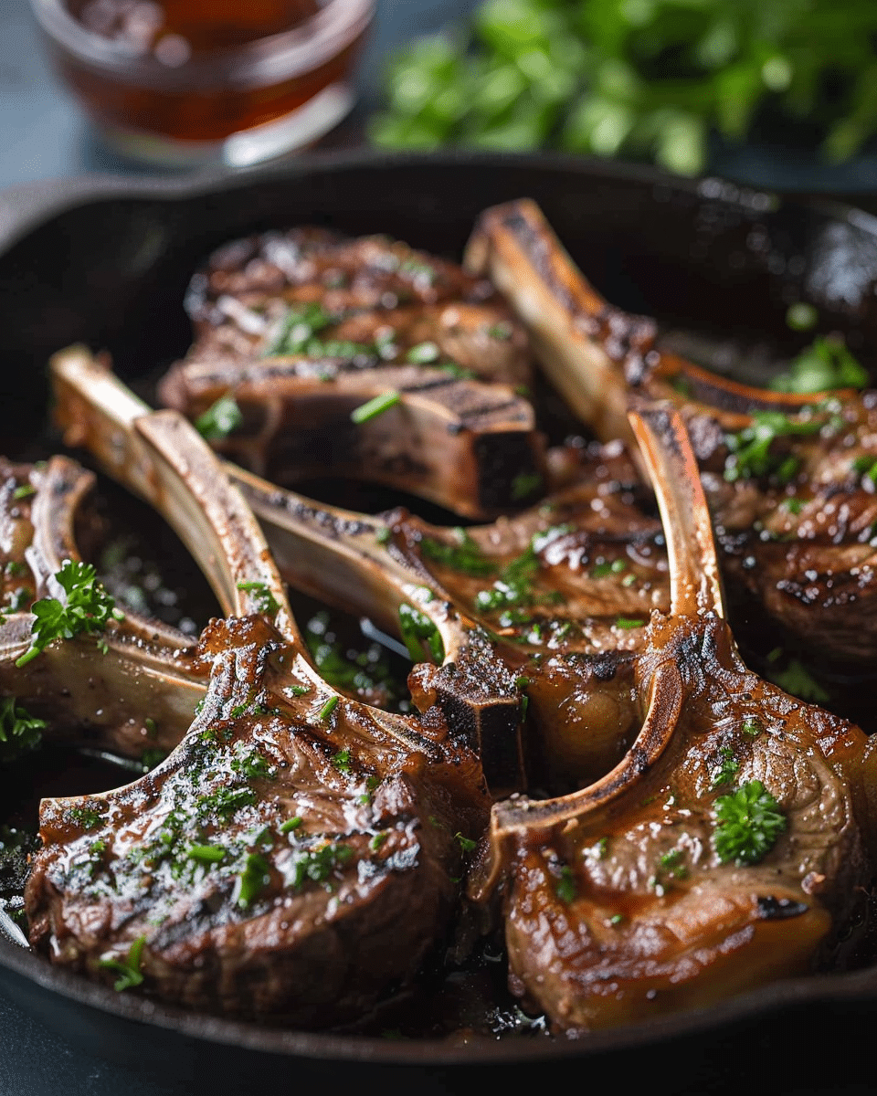 Pan-Seared Lamb Chops