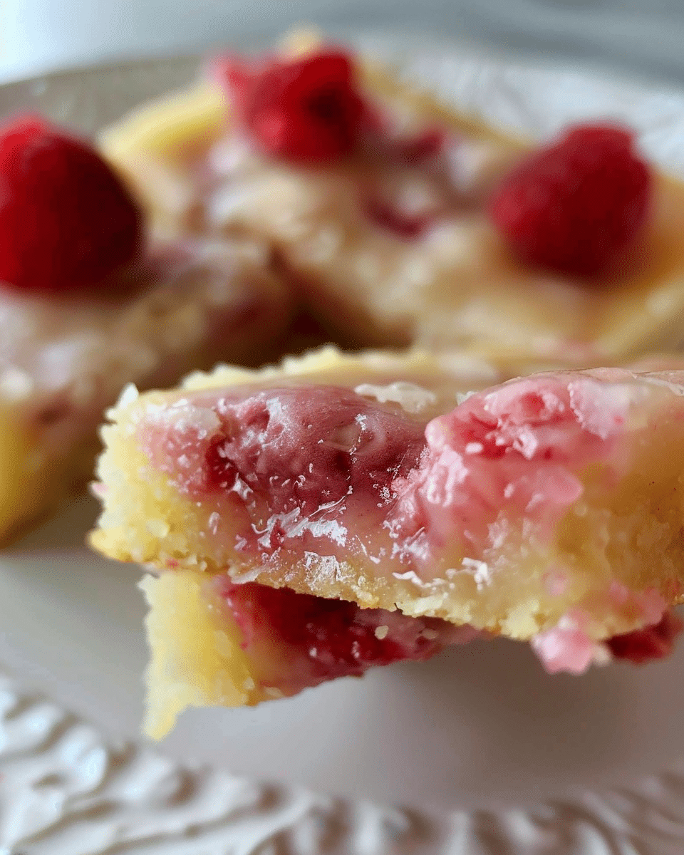 Raspberry Lemonade Bars
