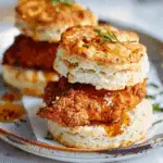 Hot Honey Chicken Biscuits