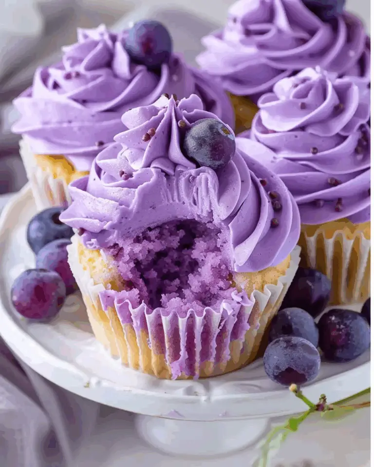 Grape Crush Cupcakes