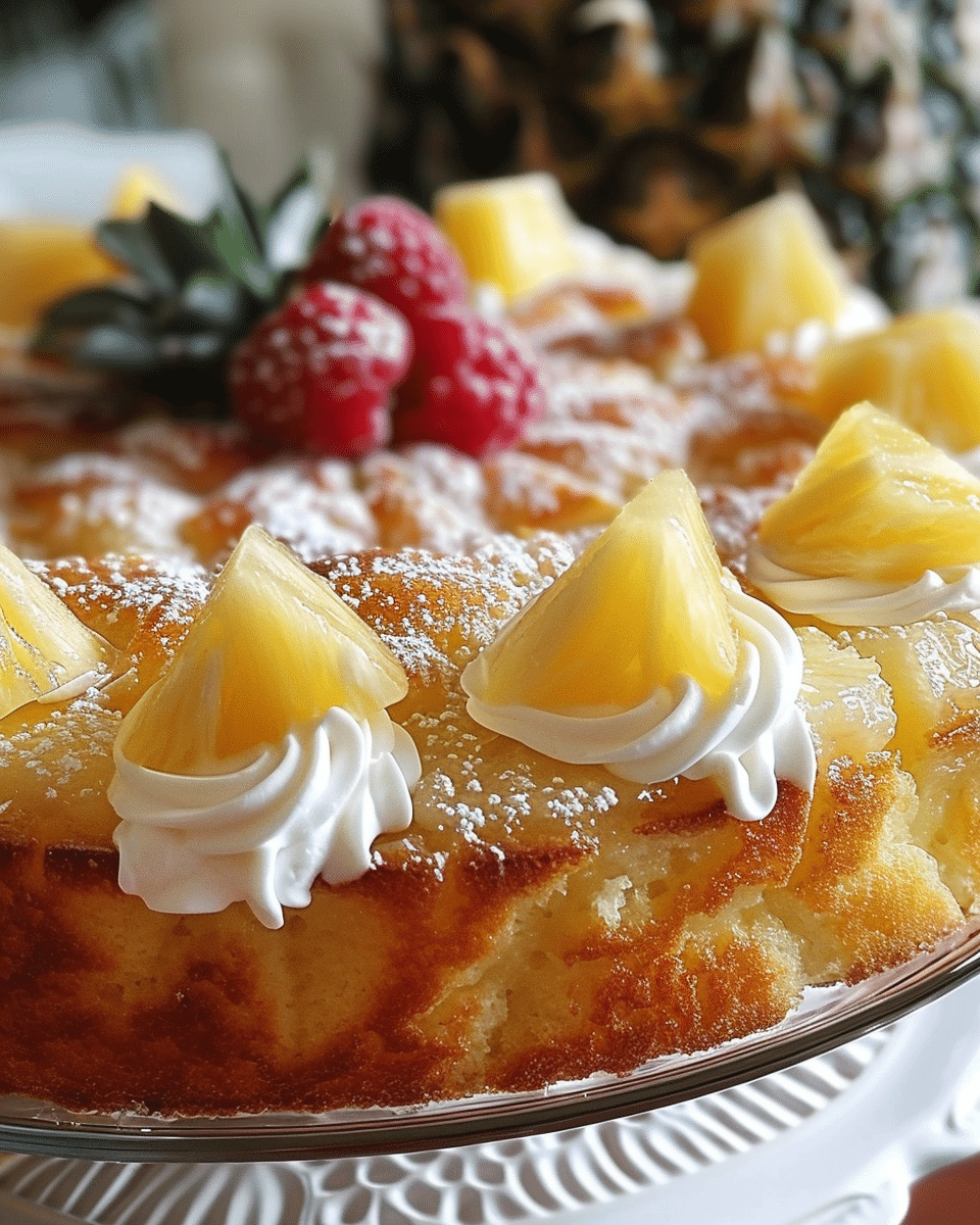 Best Juicy Pineapple Heaven Cake