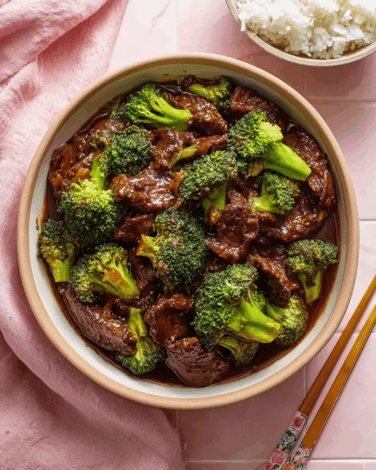 Chinese Beef and Broccoli Recipe