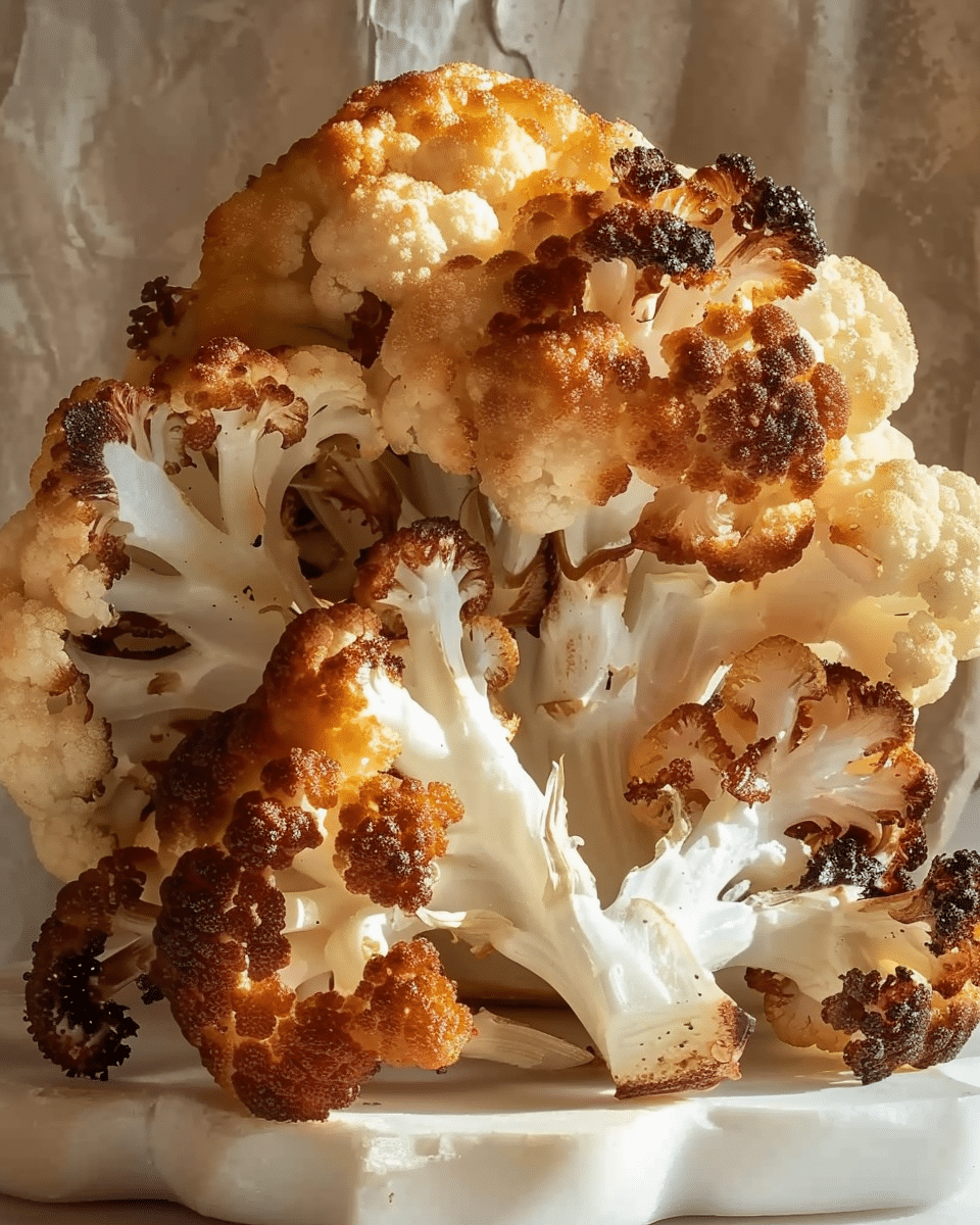 Crispy Roasted Cauliflower