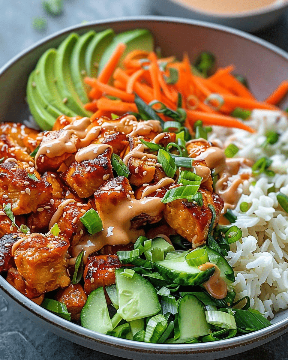 Bang Bang Chicken Bowl Recipe