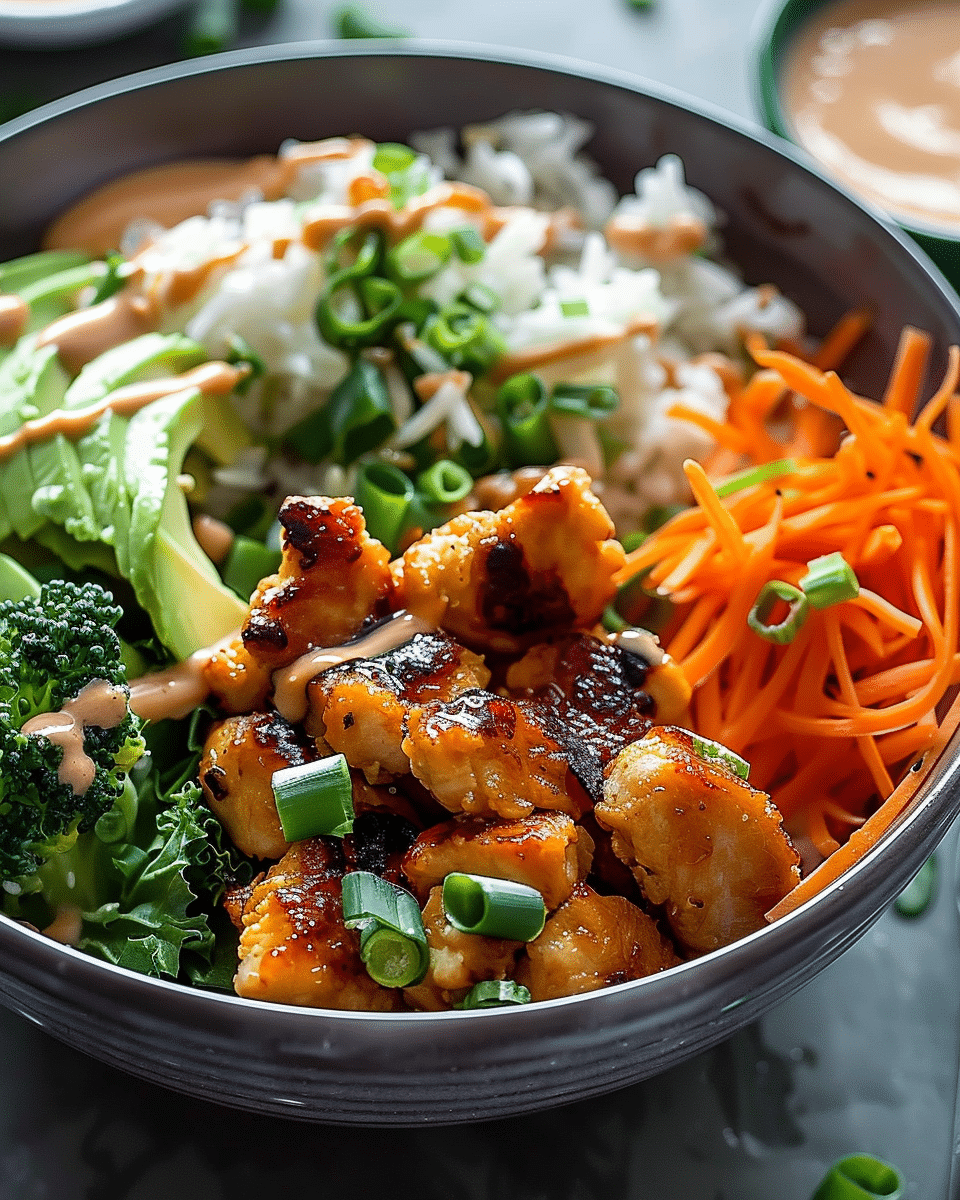 Bang Bang Chicken Bowl Recipe