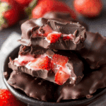 Best Chocolate Strawberry Yogurt Clusters