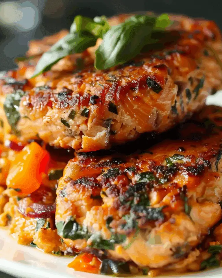 Mediterranean Salmon Patties