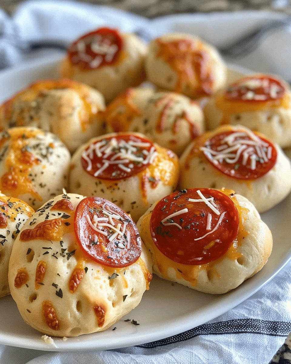 Pepperoni Pizza Bombs