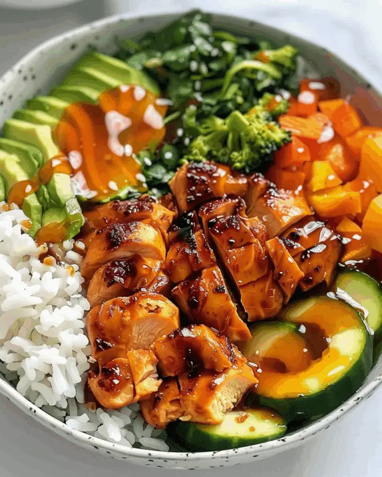 Hot Honey Chicken Bowls Recipe