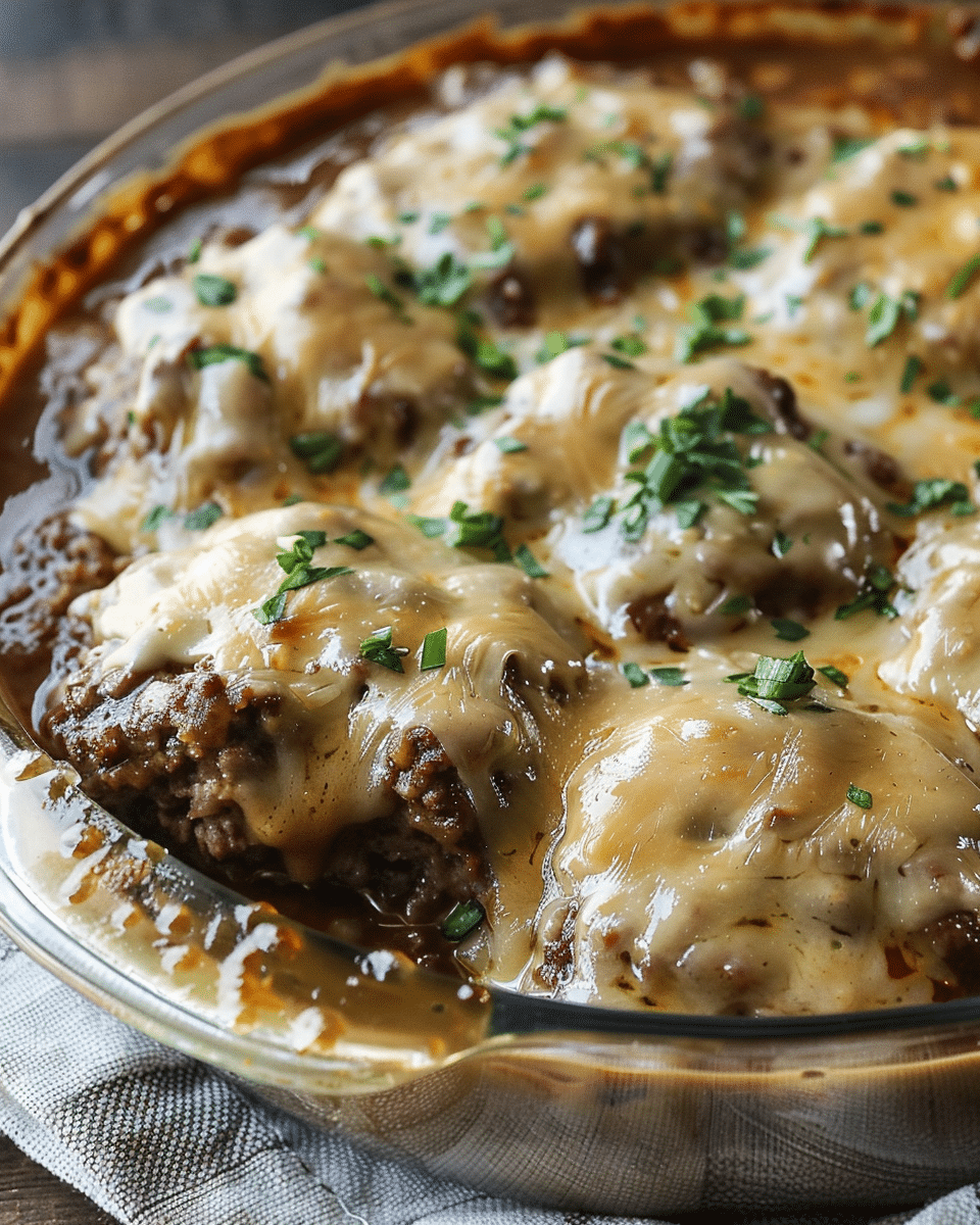 Amish Hamburger Steak Bake