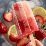 Best Strawberry Lemonade Popsicles