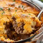 Cheddar Bay Ground Beef Cobbler