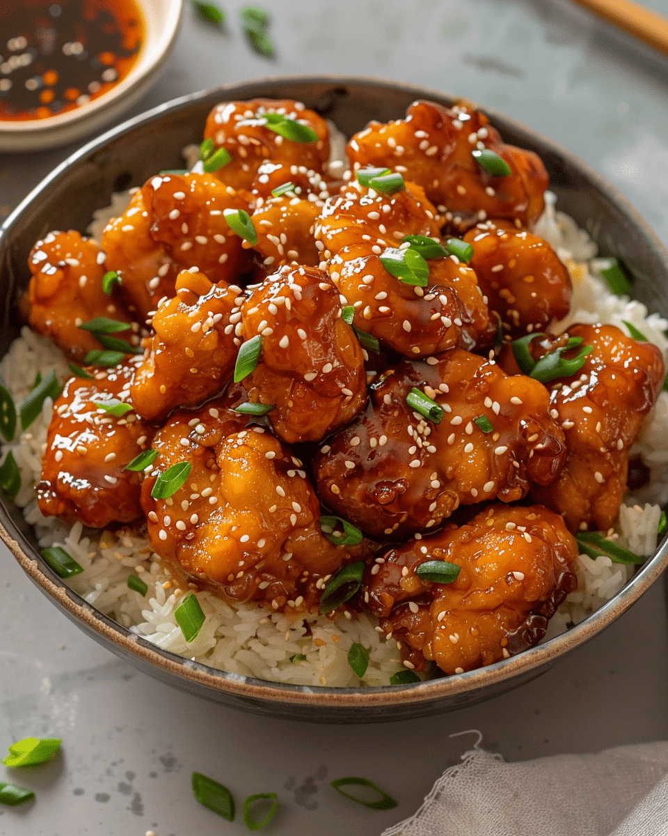 Honey Sesame Chicken