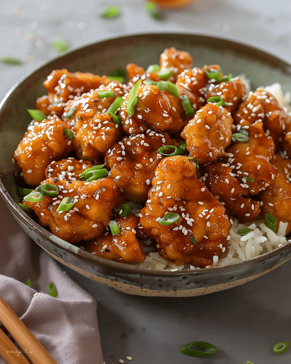 Honey Sesame Chicken