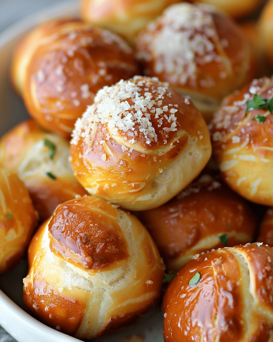 Easy Homemade Soft Pretzel Bites Recipe