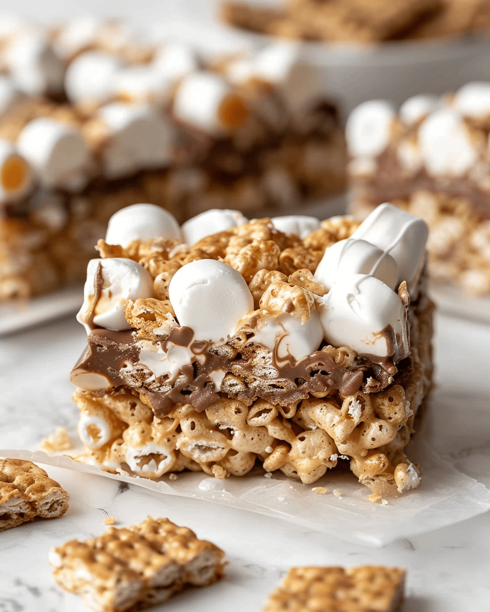 S’mores Rice Krispies Treats