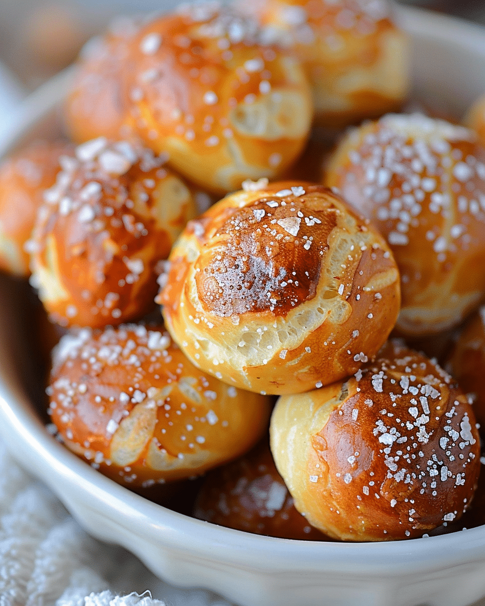 Easy Homemade Soft Pretzel Bites Recipe