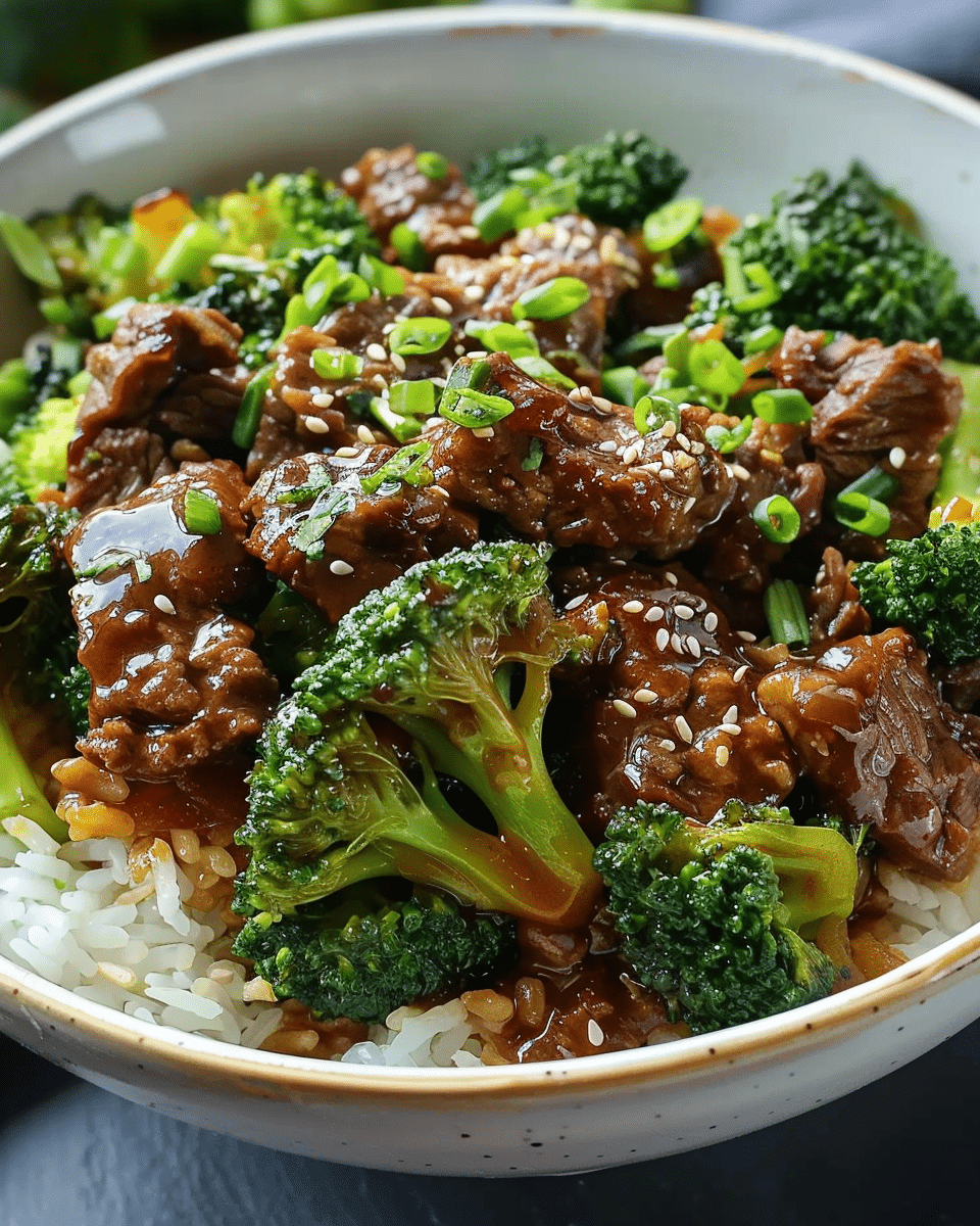 Slow Cooker Beef and Broccoli Made Easy in 3 Steps