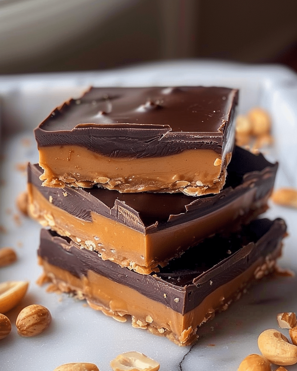 Keto Chocolate Peanut Butter Bars