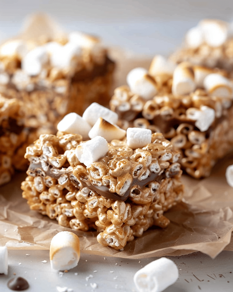 S’mores Rice Krispies Treats