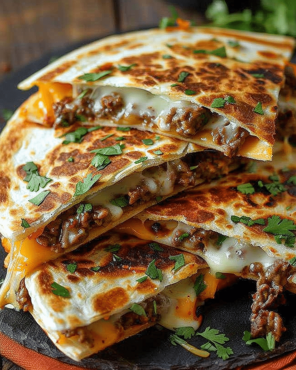 Beef & Cheese Quesadillas: Your Guide to Crispy Perfection