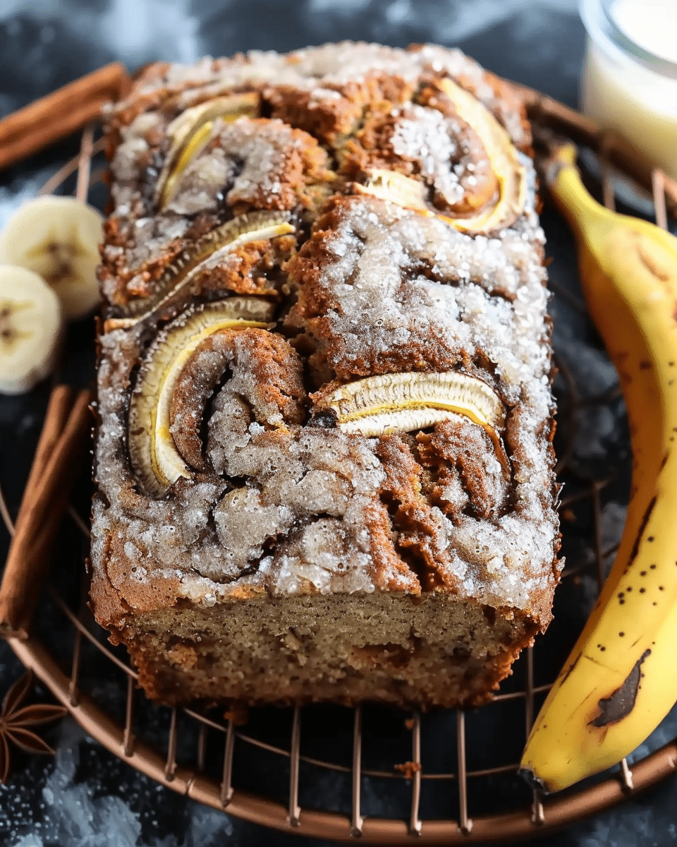 Cinnamon Swirl Banana Bread
