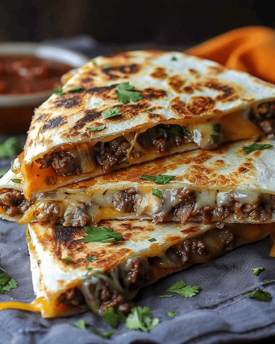 Beef & Cheese Quesadillas: Your Guide to Crispy Perfection