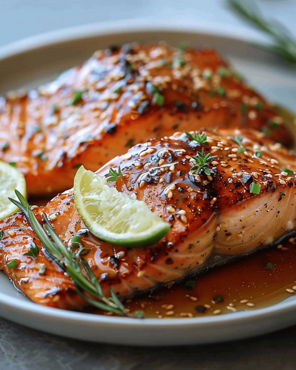 Maple Glazed Salmon