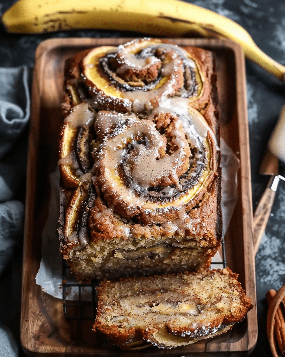 Cinnamon Swirl Banana Bread