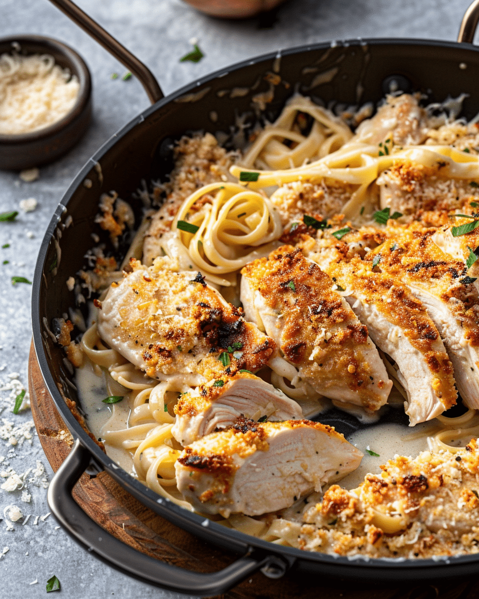 Chicken Fettuccine Alfredo