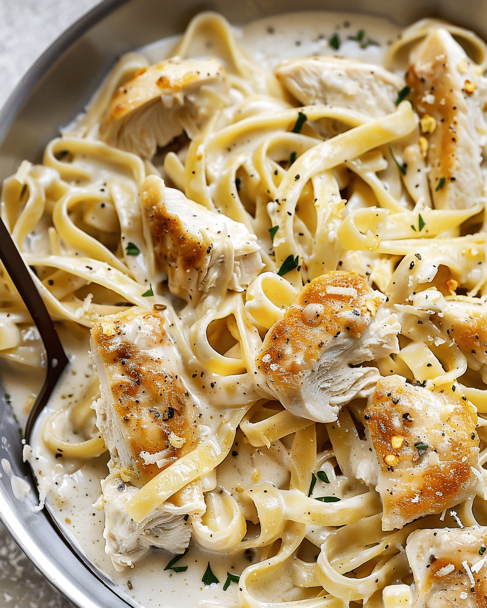 Chicken Fettuccine Alfredo
