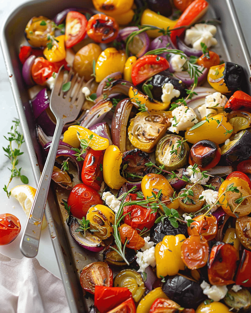 Mediterranean Roasted Vegetables