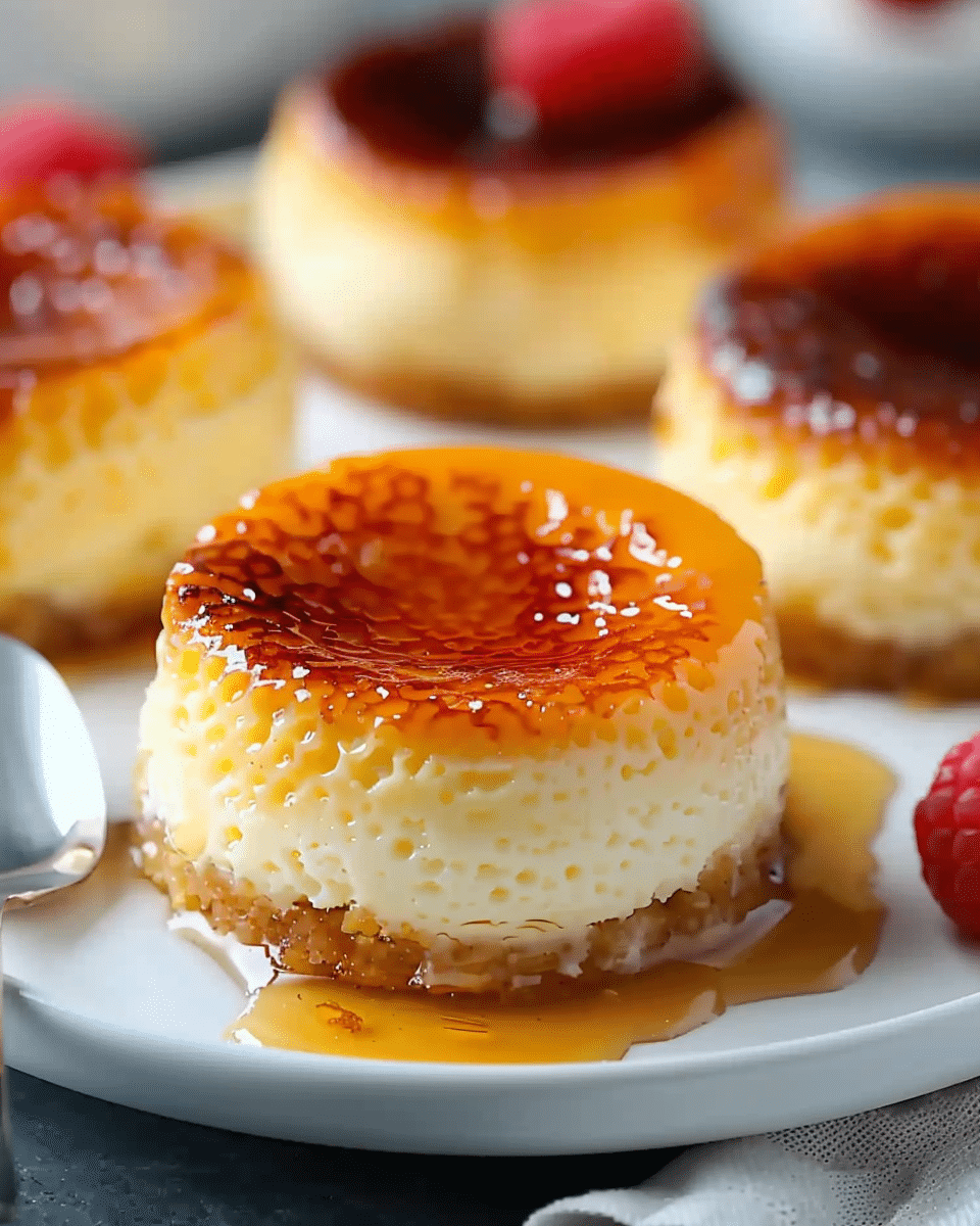 Mini Crème Brûlée Cheesecakes: A Decadent Dessert Recipe For Beginners