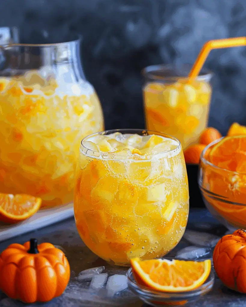 3-Ingredient Sherbet Punch (with Sprite & Pineapple Juice)