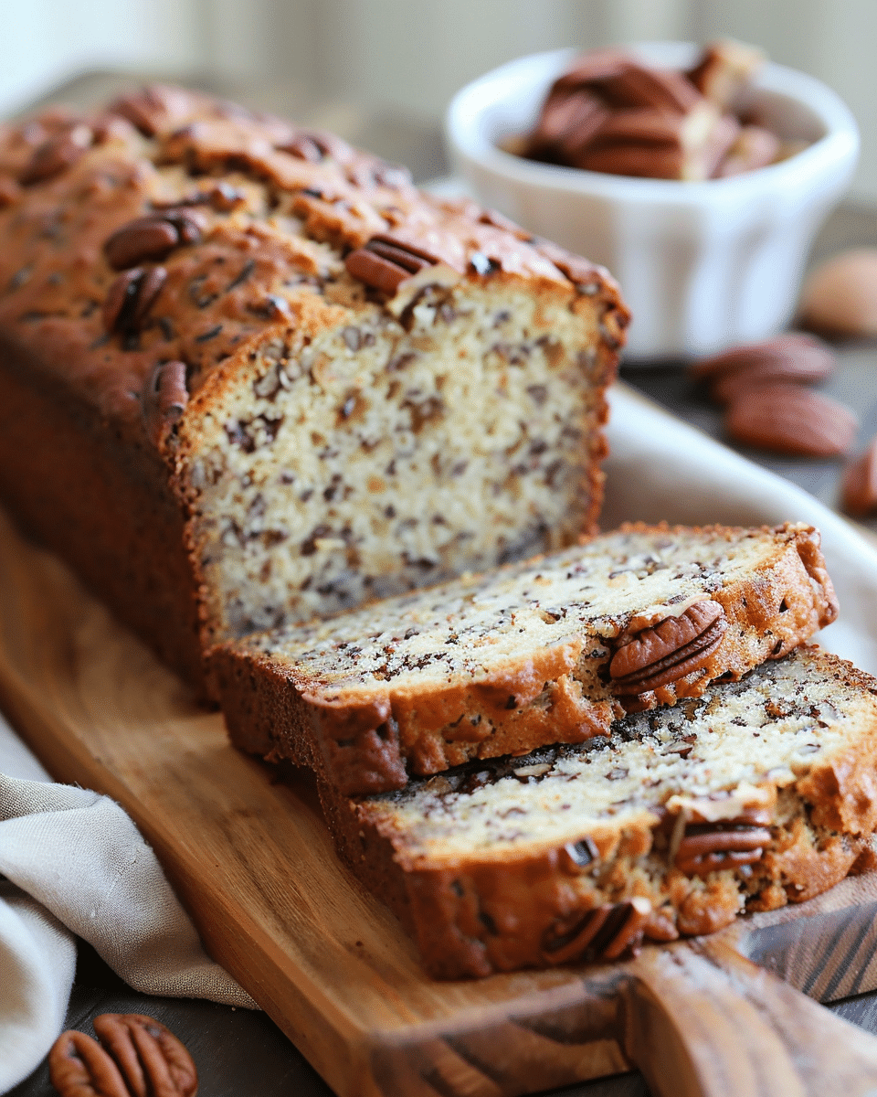 Sweet Alabama Pecan Bread
