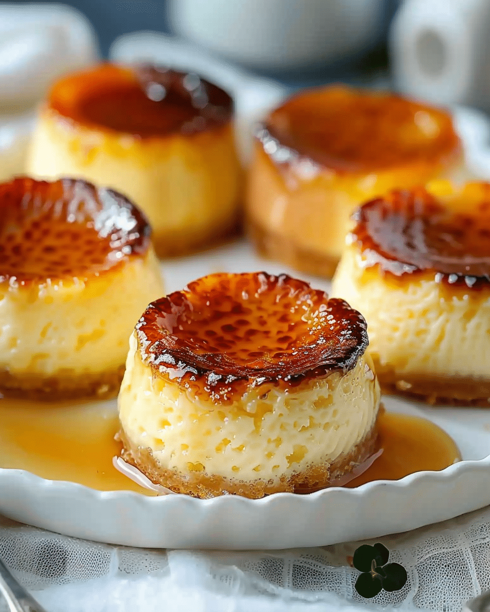 Mini Crème Brûlée Cheesecakes: A Decadent Dessert Recipe For Beginners