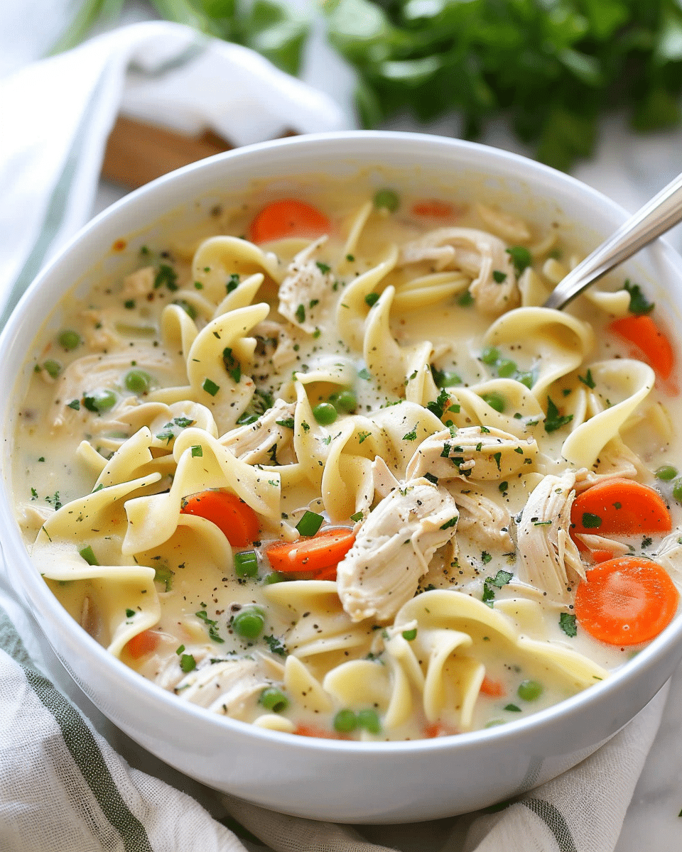 Creamy Chicken Noodle Casserole