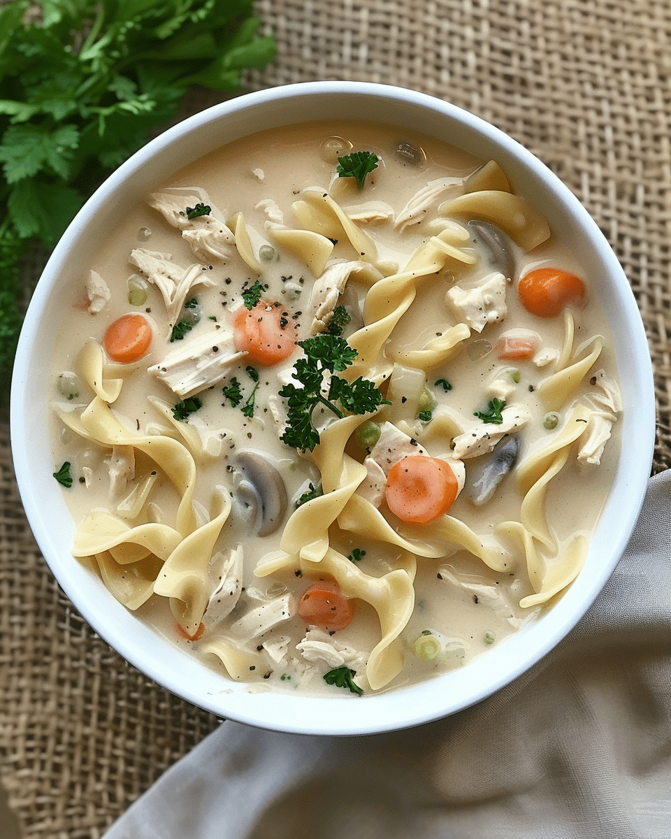 Creamy Chicken Noodle Casserole