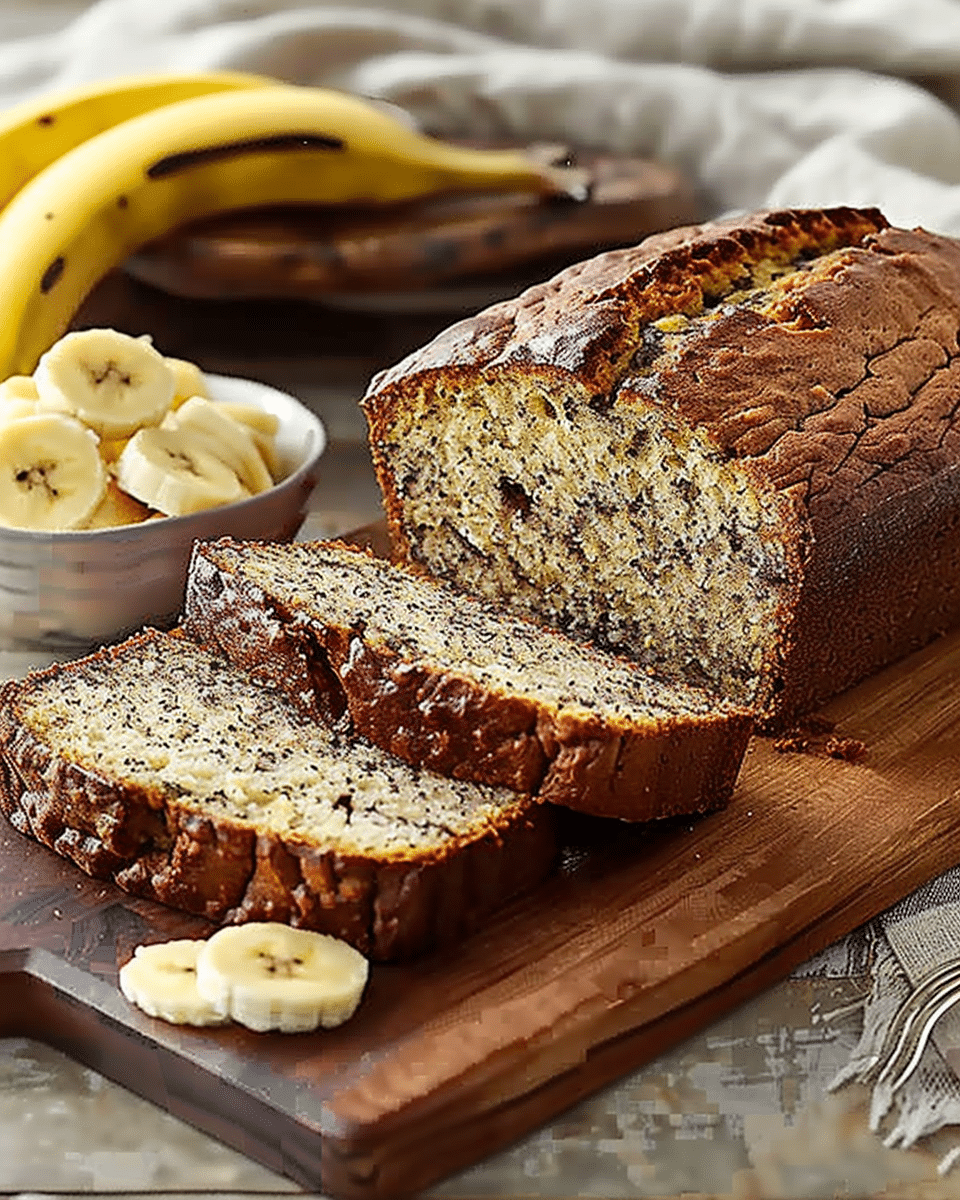 Easy Moist Banana Bread