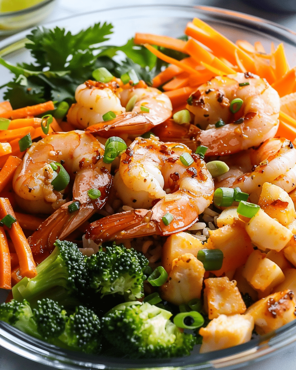 Shrimp Buddha Bowls