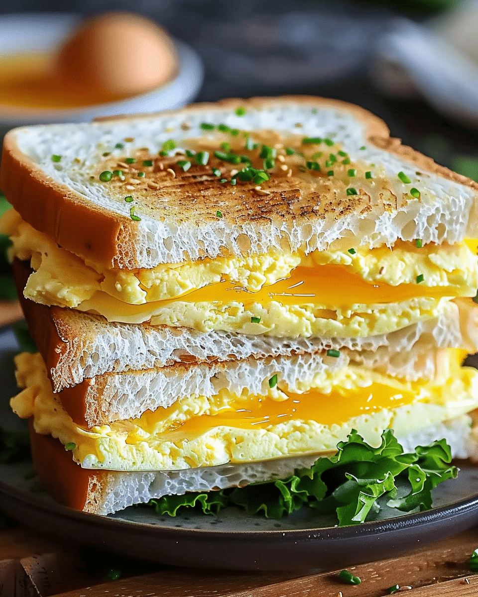 Japanese Egg Sandwich (Tamago Sando)