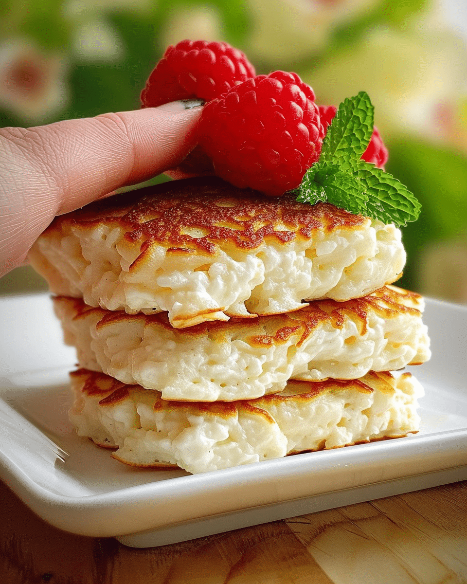 2-Ingredient Cottage Cheese Pancakes – Quick, High-Protein & Low-Carb