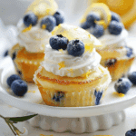 Greek Yogurt Lemon Blueberry Pancake Bites