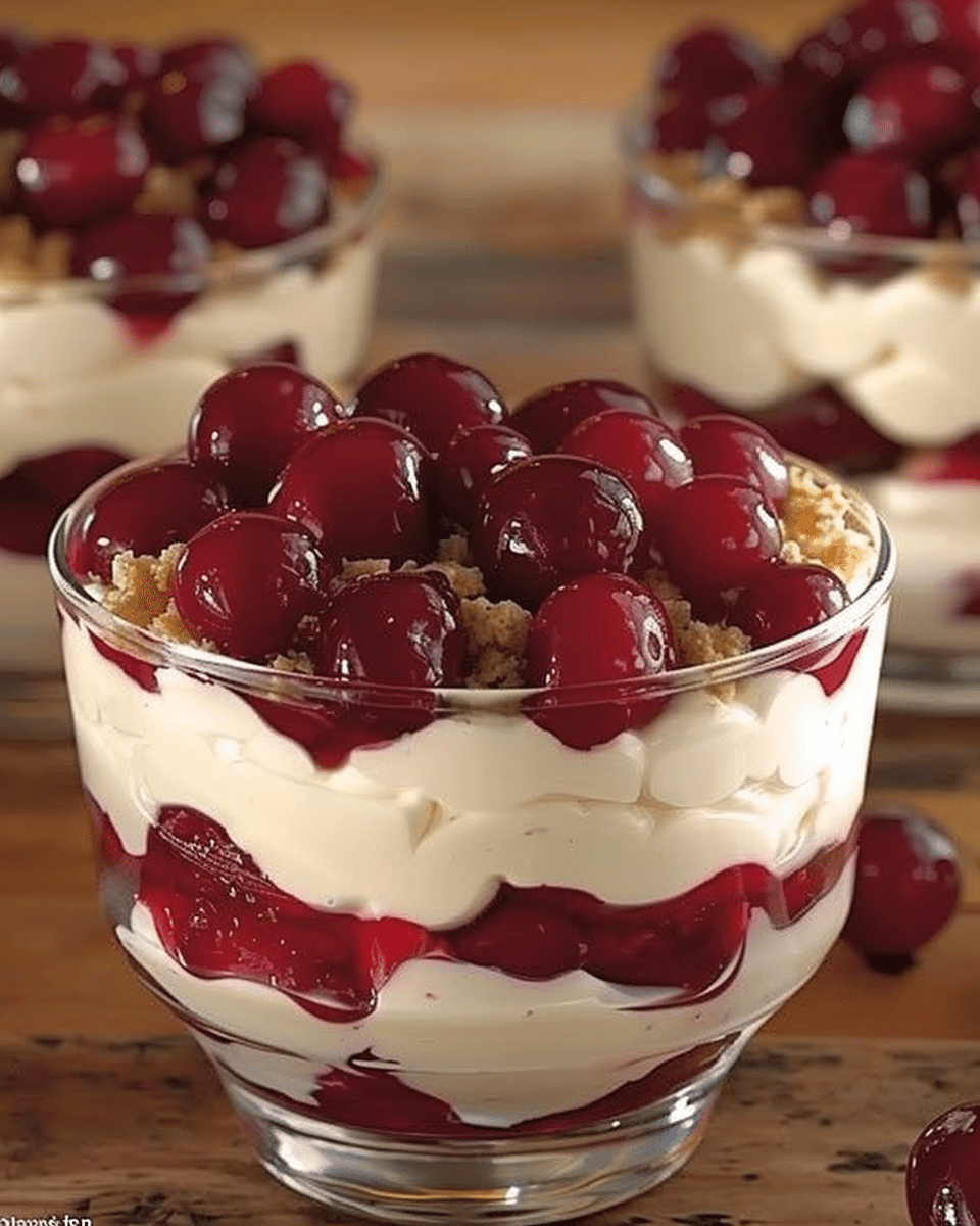 Keto Cherry Cheesecake Fluff