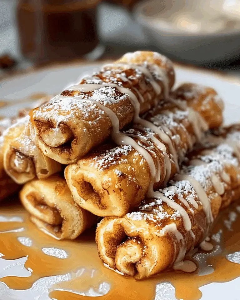 Cinnamon Roll French Toast Roll-Ups
