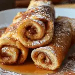 Cinnamon Roll French Toast Roll-Ups